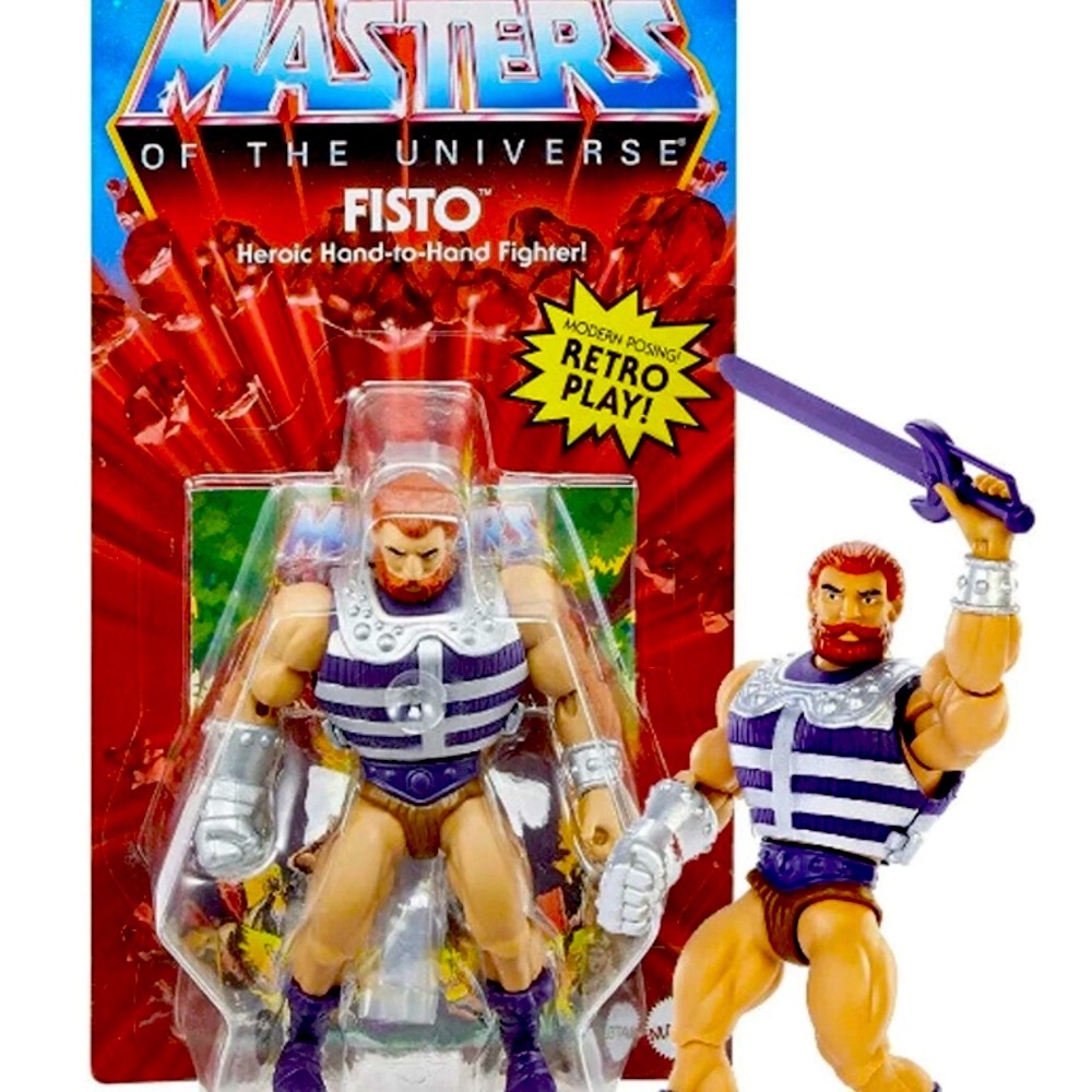 New FISTO HE-MAN Retro Action Figure 2021 Masters of the Universe